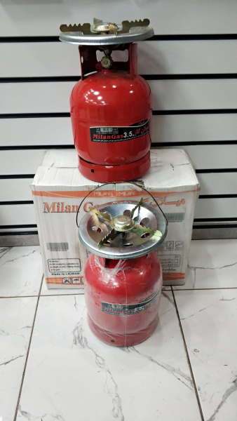 Баллон газовый 1л с газовой горелкой "Кемпинг"